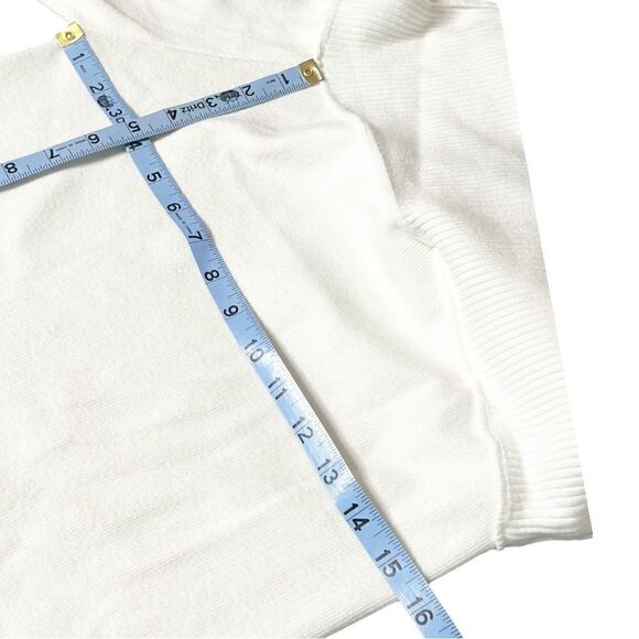 Line & Dot Sylvie Sweater Mini Dress in Ivory EARLY RELEASE - Picture 4 of 7